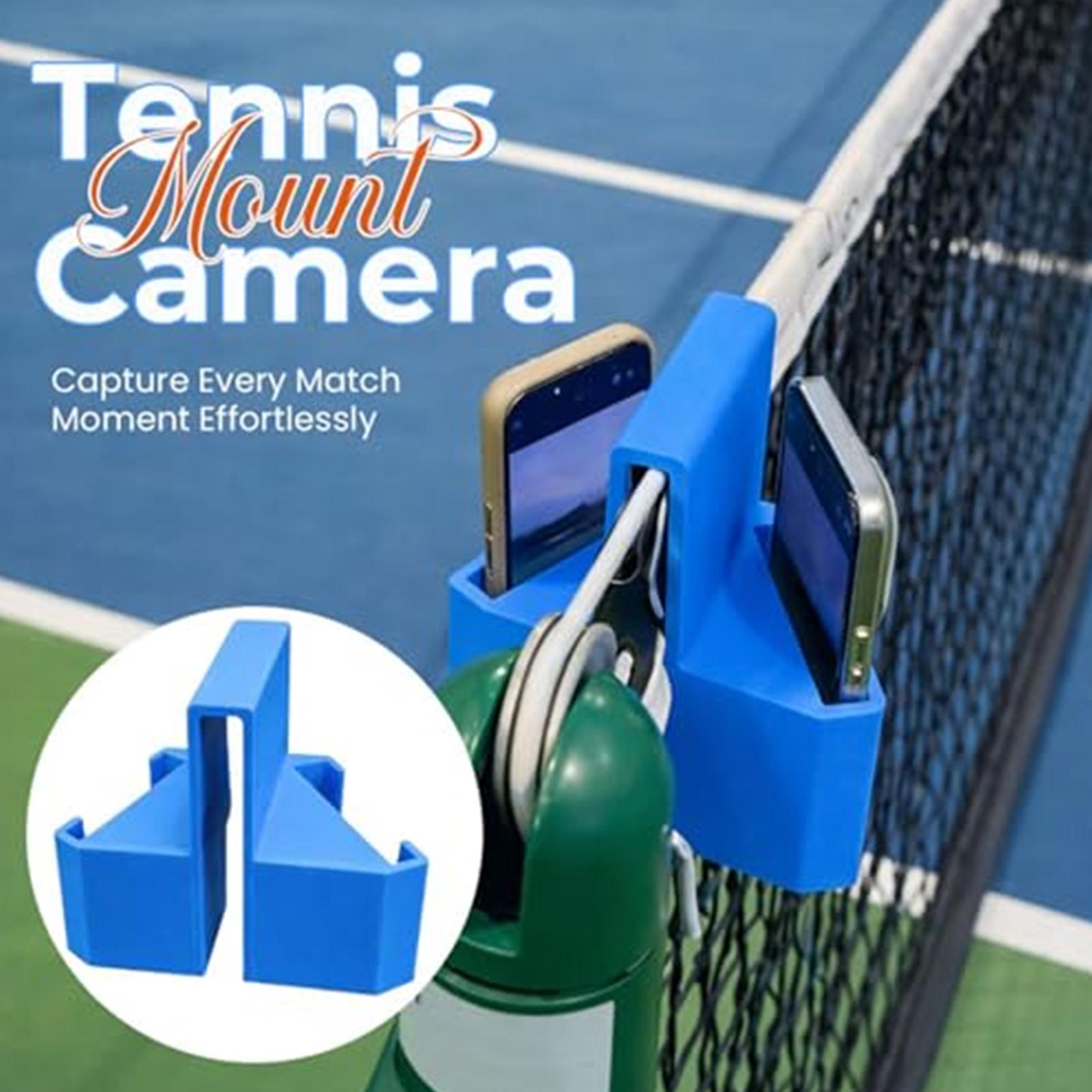 Badminton Live Streaming - 테니스 펜스 폰 마운트 3D 프린팅