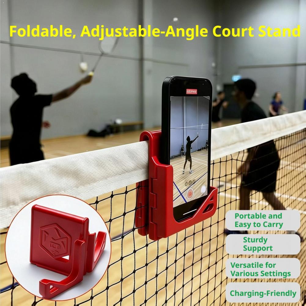 Badminton Live Streaming - 휴대용 펜스 폰 거치대 접이식 테니스