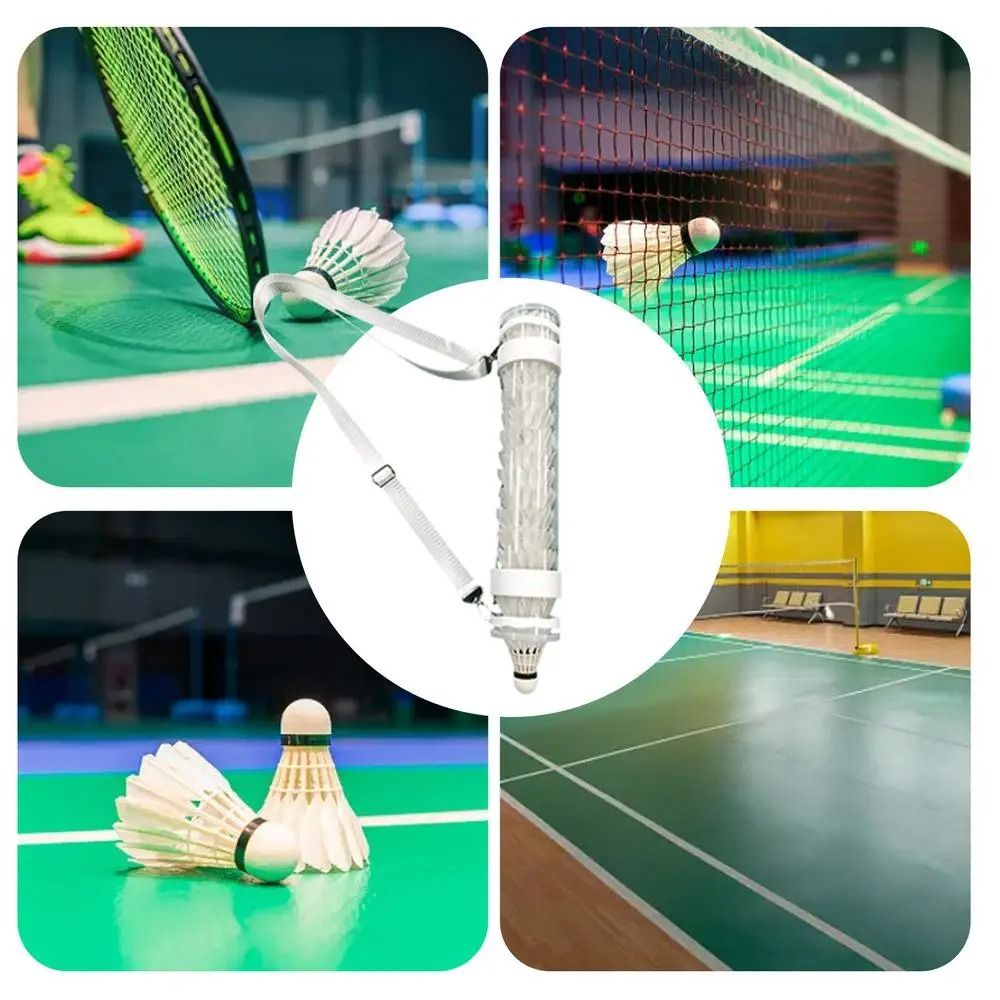 마그네틱 셔틀콕 보관 튜브 배럴 투명 배드민턴 실린더  - Badminton Youtube 리뷰 및 가격