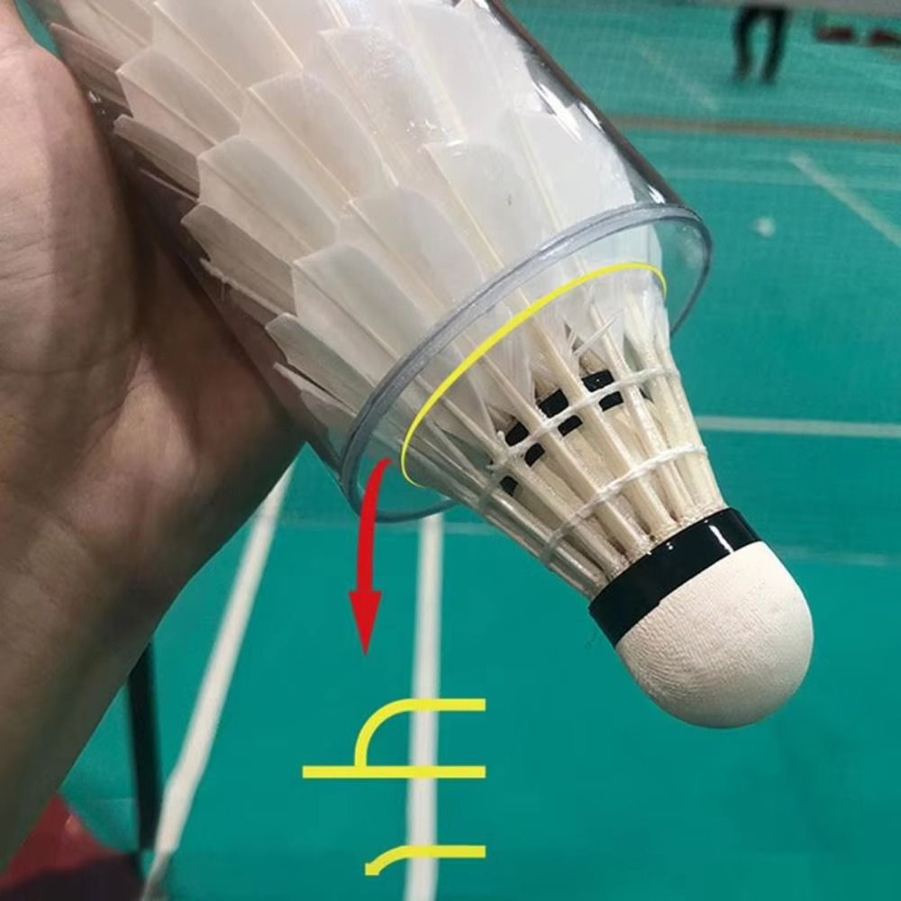 마그네틱 셔틀콕 보관 튜브 배럴 투명 배드민턴 실린더  - Badminton Youtube 리뷰 및 가격