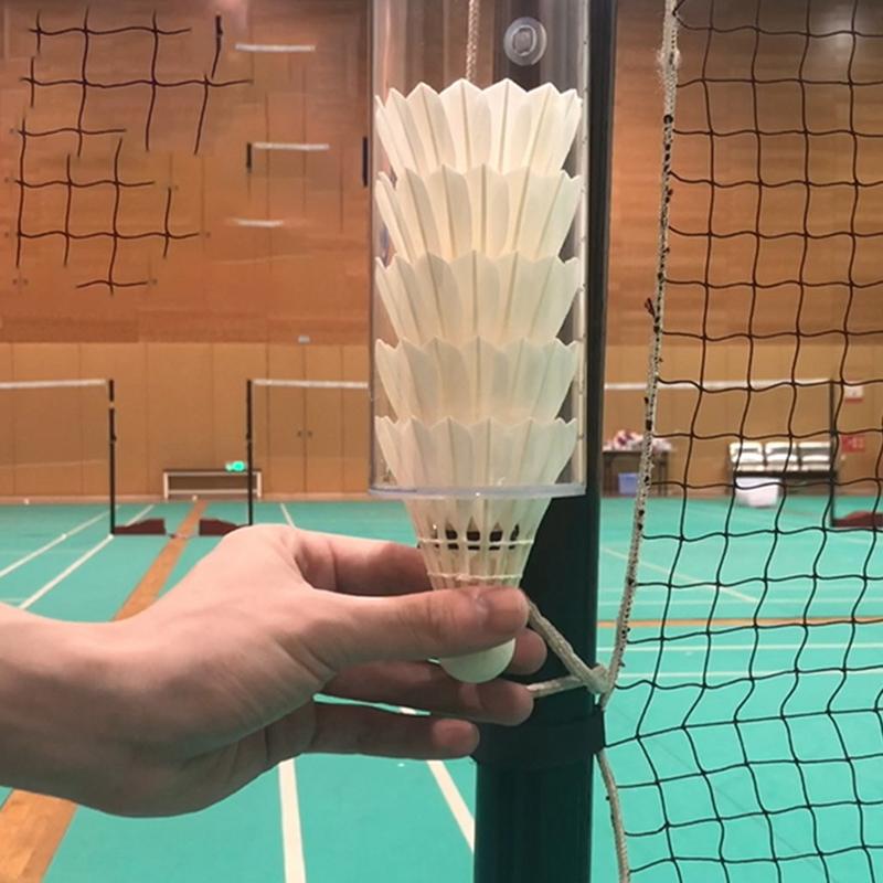 셔틀콕 보관 튜브, 배드민턴 공 거치대, 마그네틱 튜브 - Badminton Youtube 리뷰 및 가격